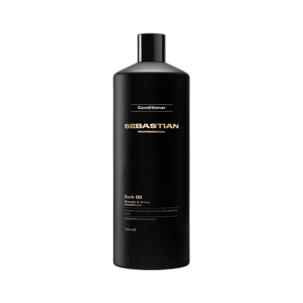 Condicionador Sebastian Dark Oil 1L em destaque.